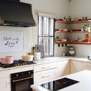 Very classy kitchen adorned with KITCHENCRAFT APPLIANCES.